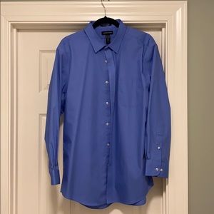 Lands End Dress Shirt 17.5 x 33. Slim fit.